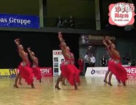 2012WFwEuropean Latin Formation Gruen- Gold Bremen, GER