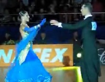 2012WDSFWվsoloQِ첽International Adult STD - solo Quickstep - Francesco Andreani   Francesca Longarini
