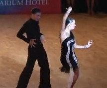 2012_˹w赸_ِķ֮һǡǡJokubas Venckus - Jomante Dapkeviciute, 1 4 Final Cha-Cha