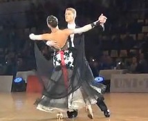 2012굤W˹(gu)H_(ki)ِQِsoloAƝWDSF Open Adult STD - solo English Waltz - Dominykas Granskas & Kotryna Petrosiute