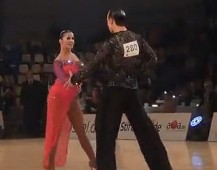 2012굤W˹H_ِQِsoloǡǡWDSF Open Adult Latin - solo Chacha - Sergiu Luca & Maria Pia Arces