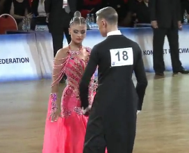 2012ʮȫܶ_˹Ī˹վQِValeriy Pavlov  Ekaterina Karashchuk, RUS  2012 World Youth Ten Dance