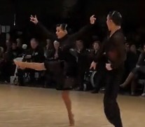2012WDSFrl(wi)վţGrandSlam Latin - solo Jive - Andrey Gusev   Elizaveta Cherevichnaya