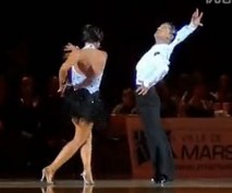 2012Rِ繫_ِQِ趷ţWorld Open LA, solo Paso Doble, Charles-Guillaume Schmitt   Elna Salikhova