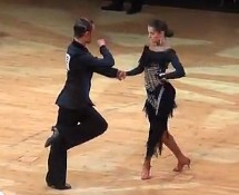 2012귨H_ِQِǡǡ Semi Final Chacha - Viaceslavs Visniakovs   Tereza Kizlo