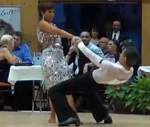 2012RɭɴՇH_ِQِţ Grand-Prix of Ptange - I.O Latin - Final Jive - Charles-Guillaume Schmitt   Elena Salikhova