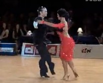2012WDSF籾QِsoloɣGrandSlam Latin - solo Samba - Aniello Langella   Khrystyna Moshenska