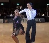 2012WDSF籾QِsoloǡǡGrandSlam Latin - solo Chacha - Gabriele Goffredo   Anna Matus