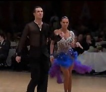 2012WDSFrlɣGrandSlam Latin - solo Samba - Vladimir Karpov   Mariya Tzaptashvilli