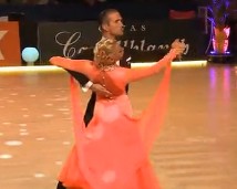 2012WDSF˜M؞ȼs-ķɭQِ̽Bjorn Bitsch - Ashli Williamson, DEN _ 2012 WDSF GrandSlam Standard R4 SF