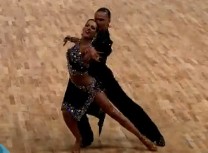 2012WDC\ِWվQِɣOleksandr Kravchuk - Olessia Getsko, Austrian Open 2012, WDC AL European Cup, semifinal - samba