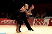 2012WDC\ِWվ܊ţMirco Risi - Maria Ermachkova, Austrian Open 2012, WDC AL European Cup latin, winners dance